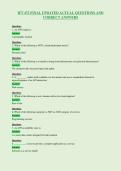 IFT 472 FINAL UPDATED ACTUAL QUESTIONS AND&NewLine;CORRECT ANSWERS