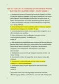 HDFS 210 EXAM 1 ACTUAL EXAM QUESTIONS AND ANSWERS PRACTICE &NewLine;QUESTIONS WITH SOLUTIONS NEWEST &vert; ALREADY GRADED A&plus; 