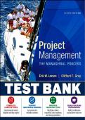 Test Bank &ndash; Project Management&colon; The Managerial Process&comma; 6th Edition &ndash; Erik W&period; Larson & Clifford F&period; Gray &ndash; ISBN 9780078096594 &lpar;All Chapters 1&ndash;18 Covered&rpar;&NewLine;