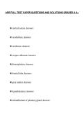 APR FULL TEST PAPER QUESTIONS AND SOLUTIONS GRADED A A&plus;
