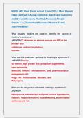 NURS 5433 Final Exam Actual Exam 2026 &vert;&vert; Most Recent &NewLine;Exam 2026&vert;2027 Actual Complete Real Exam Questions &NewLine;And Correct Answers &lpar;Verified Answers&rpar; Already &NewLine;Graded A&plus; &vert; Guaranteed Success&excl; Newest Exam &vert;              &NewLine;Just Released&excl;&excl; 