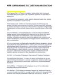 APRP COMPREHENSIVE TEST QUESTIONS AND SOLUTIONS