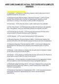 APRP CORE EXAMS SET ACTUAL TEST PAPER WITH COMPLETE&NewLine;ANSWERS