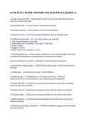 ACSM FINAL PAPER ANSWERS AND QUESTIONS GRADED A&plus;