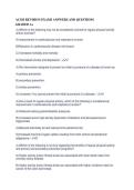 ACSM REVISION EXAMS ANSWERS AND QUESTIONS&NewLine;GRADED A&plus;