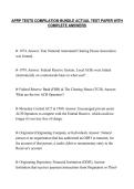 APRP TESTS COMPILATION BUNDLE ACTUAL TEST PAPER WITH&NewLine;COMPLETE ANSWERS