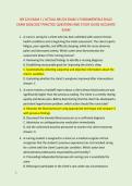 NR 224 EXAM 1 &sol; ACTUAL NR 224 EXAM 1 FUNDAMENTALS SKILLS &NewLine;EXAM 2026&sol;2027 PRACTICE QUESTIONS AND STUDY GUIDE ACCURATE &NewLine;EXAM 