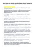 APRP UPDATED ACTUAL QUESTIONS AND CORRECT ANSWERS