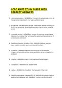 IICRC AMRT STUDY GUIDE WITH CORRECT ANSWERS&sol;GRADERD A&plus; &sol;ACTUAL EXAMS 