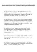 APUSH AMSCO EXAM SCRIPT COMPLETE QUESTIONS AND ANSWERS