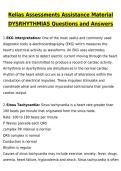 Relias Assessments Assistance Material Dysrhythmia Exam Latest 2026 Actual Questions and Verified Answers &lpar;Latest 2026 &sol; 2027 Update&rpar; A&plus; Grade 100&percnt; Guarantee Verified by Experts