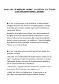 APUSH CH 9 THE AMERICAN PAGEANT 13TH EDITION TEST SOLVED&NewLine;QUESTIONS WITH CORRECT ANSWERS
