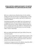 APUSH CHAPTER 9 AMERICAN PAGEANT 13TH EDITION&NewLine;COMPREHENSIVE TEST QUESTIONS AND SOLUTIONS