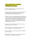 ASCP EXAMS WITH CORRECT ANSWERS 2025-2026 &sol;GRADED A&plus; &sol;GUARANTEED PASS 