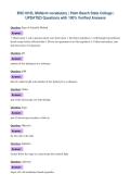BSC1010L Midterm vocabulary &vert; Palm Beach State College &vert;&NewLine;UPDATED Questions with 100&percnt; Verified Answers