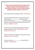 RHODE ISLAND JOURNEYMAN&sol;MASTER PLUMBER EXAM &NewLine;NEWEST 2026&sol;2027 ACTUAL EXAM COMPLETE 150 &NewLine;QUESTIONS AND CORRECT DETAILED ANSWERS &lpar;VERIFIED &NewLine;ANSWERS&rpar; &vert;ALREADY GRADED A&plus;&vert;&vert;JUST OUT&excl;&excl;&excl; 