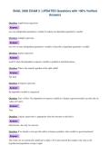 BUAL 2650 EXAM 3 &vert; UPDATED Questions with 100&percnt; Verified&NewLine;Answers