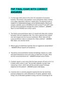 FNP FINAL EXAM WITH CORRECT ANSWERS&sol;GRADED A&plus;