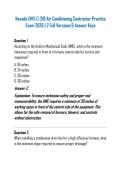 Nevada &lpar;NV&rpar; C-21B Air Conditioning Contractor Practice Exam 2026 &vert; 2 Full Versions & Answer Keys