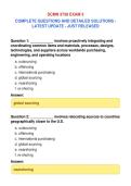SCMN 3730 EXAM 3&NewLine;COMPLETE QUESTIONS AND DETAILED SOLUTIONS &NewLine;LATEST UPDATE - JUST RELEASED