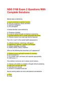 NSG 3160 Final Exam Review Questions And Answers&NewLine;&NewLine;