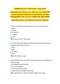 LADWP Electrical Craft Helper study guide &NewLine;Comprehensive Resource To Help You Ace 2026-2027 &NewLine;Exams Includes Frequently Tested Questions With &NewLine;ELABORATED 100&percnt; Correct COMPLETE SOLUTIONS &NewLine;Guaranteed Pass First Attempt&excl;&excl; Current Update&excl;&excl; 