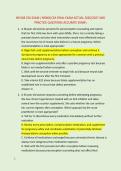 NR 668 CEA EXAM &sol; NR668 CEA FINAL EXAM ACTUAL 2026&sol;2027 AND &NewLine;PRACTICE QUESTIONS ACCURATE EXAM