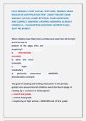 PECT MODULE 2 TEST ACTUAL TEST 2026 &vert; PENNSYLVANIA &NewLine;EDUCATOR CERTIFICATION TEST &vert;&vert; MOST RECENT EXAM &NewLine;2026&vert;2027 ACTUAL COMPLETE REAL EXAM QUESTIONS             &NewLine;AND CORRECT ANSWERS &lpar;VERIFIED ANSWERS&rpar; ALREADY &NewLine;GRADED A&plus; &vert; GUARANTEED SUCCESS&excl;&excl; NEWEST EXA