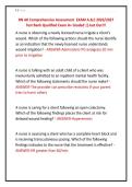 RN Ati Comprehensive Assessment  EXAM A&period;B&comma;C 2026&sol;2027 &NewLine;Test Bank Qualified Exam A&plus; Graded &vert;&vert;Just Out&excl;&excl;&excl; 