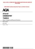 AQA A LEVEL 10 REMOVED FINAL PAPER QUESTIONS AND COMPLETE&NewLine;SOLUTIONS