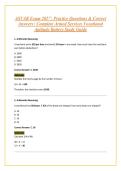 ASVAB Exam 2027 &vert; Practice Questions & Correct Answers &vert; Complete Armed Services Vocational Aptitude Battery Study Guide