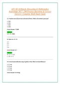 ASVAB Arithmetic Reasoning & Mathematics Knowledge 2027 &vert; 200 Practice Questions & Correct Answers &vert; Complete Math Study Guide
