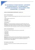 NU 545 MODULE 8 EXAM 2026&sol;2027 &vert; ADVANCED PATHOPHYSIOLOGY &vert; 40 VERIFIED Q&A &vert; DETAILED RATIONALES &vert; NGN-ALIGNED &vert; PASS GUARANTEED &ndash; A&plus; GRADED