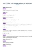BUL3130 BUSINESS LAW AND ETHICS - 578762 &vert; UPDATED&NewLine;Questions with 100&percnt; Verified Answers