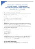 NU 545 QUIZ 1 2026&sol;2027 &vert; ADVANCED PATHOPHYSIOLOGY &vert; 50 VERIFIED Q&A &vert; DETAILED RATIONALES &vert; NGN-ALIGNED &vert; PASS GUARANTEED &ndash; A&plus; GRADED