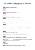 BUL 3130 Midterm &vert; UPDATED Questions with 100&percnt; Verified&NewLine;Answers