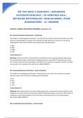 NU 545 QUIZ 2 2026&sol;2027 &vert; ADVANCED PATHOPHYSIOLOGY &vert; 50 VERIFIED Q&A &vert; DETAILED RATIONALES &vert; NGN-ALIGNED &vert; PASS GUARANTEED &ndash; A&plus; GRADED