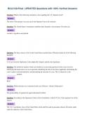 BUL3130-Final &vert; UPDATED Questions with 100&percnt; Verified Answers&NewLine;