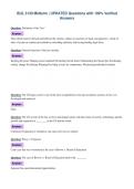 BUL 3130 Midterm &vert; UPDATED Questions with 100&percnt; Verified&NewLine;Answers