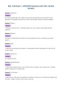 BUL 3130 Exam 1 &vert; UPDATED Questions with 100&percnt; Verified&NewLine;Answers