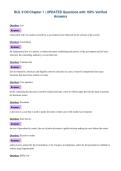 BUL 3130 Chapter 1 &vert; UPDATED Questions with 100&percnt; Verified&NewLine;Answers