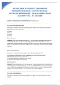 NU 545 QUIZ 3 2026&sol;2027 &vert; ADVANCED PATHOPHYSIOLOGY &vert; 50 VERIFIED Q&A &vert; DETAILED RATIONALES &vert; NGN-ALIGNED &vert; PASS GUARANTEED &ndash; A&plus; GRADED