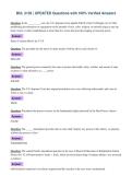 BUL 3130 &vert; UPDATED Questions with 100&percnt; Verified Answers&NewLine;