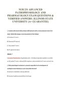 NUR 231 EXAM PACKAGE DEAL 100&percnt; VERIFIED 2026&sol;2027