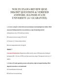 NUR 231 EXAM PACKAGE DEAL 100&percnt; VERIFIED 2026&sol;2027