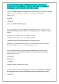 ATI RN CONCEPT BASED ASSESSMENT LEVEL 2 EXAM &vert; ALL QUESTIONS AND CORRECT ANSWERS &vert; GRADED A&plus; &vert; VERIFIED ANSWERS &vert; LATEST VERSION &lpar;JUST RELEASED&rpar;&NewLine;
