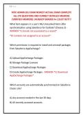 SFDC ADMIN 201 EXAM NEWEST ACTUAL EXAM COMPLETE &NewLine;ALL 270 QUESTIONS AND CORRECT DETAILED ANSWERS &NewLine;&lpar;VERIFIED ANSWERS&rpar; &vert;ALREADY GRADED A&plus;&vert;&vert;JUST OUT&excl;&excl;&excl;