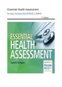 Test Bank - Essential Health Assessment&comma; 1st edition &lpar;Thompson&comma; 2018&rpar;&comma; Chapter 1-24  Fully Covered