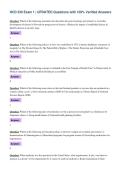 HCD 330 Exam 1 &vert; UPDATED Questions with 100&percnt; Verified Answers&NewLine;
