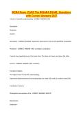 BCBA Exam